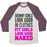 FIT GIRLS LOOK GOOD NAKED (TANK) UNISEX TRI-BLEND BASEBALL TEE