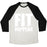Virgin Teez  Baseball Tee Unisex Tri-Blend Baseball Tee / small / Oatmeal / Black FIT HAPPENS UNISEX TRI-BLEND BASEBALL TEE