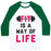 Virgin Teez  Baseball Tee Unisex Classic Baseball Tee / x-small / White/Dark Green FIT IS A WAY OF LIFE UNISEX CLASSIC BASEBALL TEE