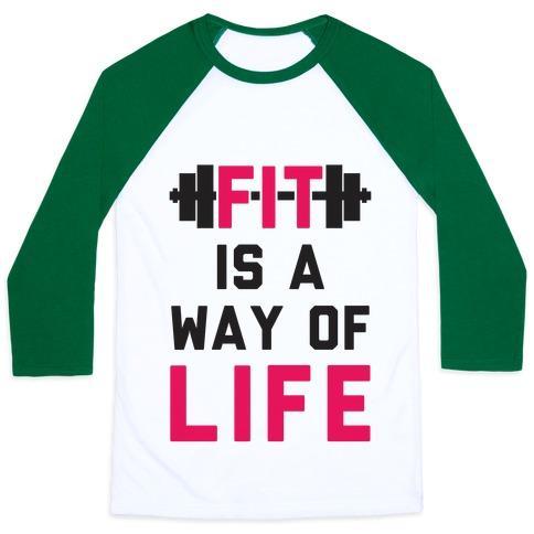 Virgin Teez  Baseball Tee Unisex Classic Baseball Tee / x-small / White/Dark Green FIT IS A WAY OF LIFE UNISEX CLASSIC BASEBALL TEE