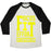 Virgin Teez  Baseball Tee Unisex Tri-Blend Baseball Tee / small / Oatmeal / Black FIT UNISEX TRI-BLEND BASEBALL TEE