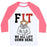 FIT WE ALL LIFT DOWN HERE PARODY UNISEX CLASSIC BASEBALL TEE