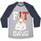 Virgin Teez  Baseball Tee Unisex Tri-Blend Baseball Tee / small / Athletic Gray / Navy FIT WE ALL LIFT DOWN HERE PARODY WHITE PRINT UNISEX TRI-BLEND BASEBALL TEE
