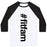 Virgin Teez  Baseball Tee #FITFAM" SHIRT UNISEX CLASSIC BASEBALL TEE"