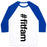 Virgin Teez  Baseball Tee #FITFAM" SHIRT UNISEX CLASSIC BASEBALL TEE"