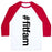 Virgin Teez  Baseball Tee #FITFAM" SHIRT UNISEX CLASSIC BASEBALL TEE"
