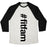 Virgin Teez  Baseball Tee #FITFAM" SHIRT UNISEX TRI-BLEND BASEBALL TEE"