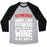 Virgin Teez  Baseball Tee Unisex Tri-Blend Baseball Tee / small / Athletic Gray / Black FITNESS MORE LIKE FITNESS WHOLE BOTTLE OF WINE IN MY MOUTH UNISEX TRI-BLEND BASEBALL TEE