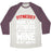 Virgin Teez  Baseball Tee Unisex Tri-Blend Baseball Tee / small / Oatmeal / Maroon FITNESS MORE LIKE FITNESS WHOLE BOTTLE OF WINE IN MY MOUTH UNISEX TRI-BLEND BASEBALL TEE