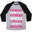 Virgin Teez  Baseball Tee Unisex Tri-Blend Baseball Tee / small / Athletic Gray / Black FITNESS MORE LIKE FITNESS WHOLE CUPCAKE UNISEX TRI-BLEND BASEBALL TEE