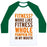 Virgin Teez  Baseball Tee Unisex Classic Baseball Tee / x-small / White/Dark Green FITNESS? MORE LIKE FITNESS WHOLE PUMPKIN PIE IN MY MOUTH UNISEX CLASSIC BASEBALL TEE