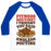 Virgin Teez  Baseball Tee Unisex Classic Baseball Tee / x-small / White/Blue FITNESS ROUTINE? I THOUGHT YOU SAID ENDLESS POUTINE UNISEX CLASSIC BASEBALL TEE