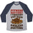 Virgin Teez  Baseball Tee Unisex Tri-Blend Baseball Tee / small / Athletic Gray / Navy FITNESS ROUTINE? I THOUGHT YOU SAID ENDLESS POUTINE UNISEX TRI-BLEND BASEBALL TEE
