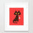 Deny Designs Framed Art Prints Fitz - Hungry hungry cat (and unfortunate mouse) Frame
