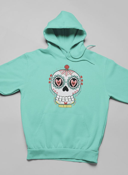 Nurse Sugar Skull Hoodie
