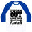 Virgin Teez  Baseball Tee Unisex Classic Baseball Tee / x-small / White/Blue FLAWLESS WORKOUT UNISEX CLASSIC BASEBALL TEE