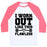 Virgin Teez  Baseball Tee Unisex Classic Baseball Tee / x-small / White/Neon Pink FLAWLESS WORKOUT UNISEX CLASSIC BASEBALL TEE