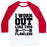 Virgin Teez  Baseball Tee Unisex Classic Baseball Tee / x-small / White/Red FLAWLESS WORKOUT UNISEX CLASSIC BASEBALL TEE