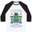 Virgin Teez  Baseball Tee Unisex Classic Baseball Tee / x-small / White/Black FLEXING FOR FREEDOM UNISEX CLASSIC BASEBALL TEE