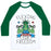 Virgin Teez  Baseball Tee Unisex Classic Baseball Tee / x-small / White/Dark Green FLEXING FOR FREEDOM UNISEX CLASSIC BASEBALL TEE