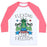Virgin Teez  Baseball Tee Unisex Classic Baseball Tee / x-small / White/Neon Pink FLEXING FOR FREEDOM UNISEX CLASSIC BASEBALL TEE