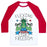 Virgin Teez  Baseball Tee Unisex Classic Baseball Tee / x-small / White/Red FLEXING FOR FREEDOM UNISEX CLASSIC BASEBALL TEE
