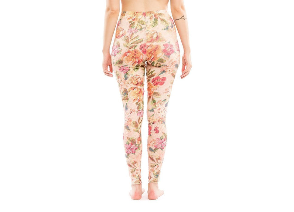 Virgin Teez Leggings Small Flower Painting Legging