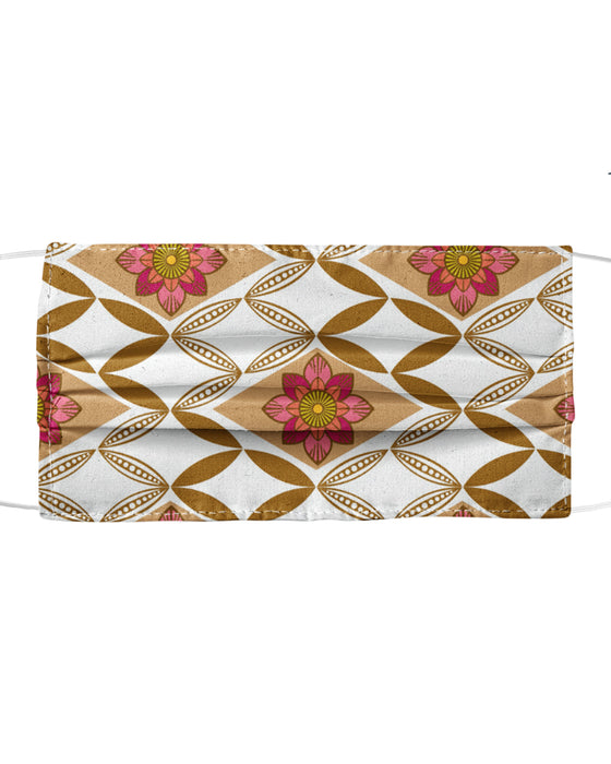 Flowery pattern Poster Mask