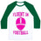 Virgin Teez  Baseball Tee Unisex Classic Baseball Tee / x-small / White/Dark Green FLUENT IN FOOTBALL UNISEX CLASSIC BASEBALL TEE