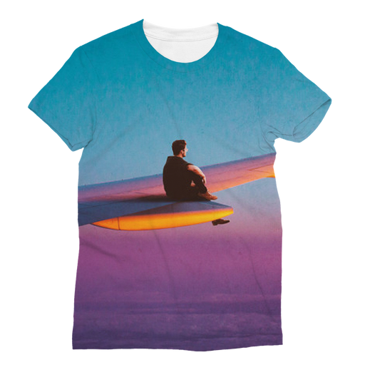 VIRGIN TEEZ Men T-Shirts XS Flying Alone Classic Sublimation Women's T-Shirt