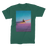 VIRGIN TEEZ Men T-Shirts Dark Green / Male / S Flying Alone Premium Jersey Men's T-Shirt
