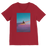 VIRGIN TEEZ Men T-Shirts Red / Unisex / S Flying Alone Premium V-Neck T-Shirt