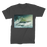 VIRGIN TEEZ Men T-Shirts Black / Male / S Flying Over The World Premium Jersey Men's T-Shirt