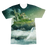 VIRGIN TEEZ Sublimation Men T-Shirt XS Flying Over The World Premium Sublimation Adult T-Shirt