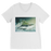 VIRGIN TEEZ Men T-Shirts White / Unisex / S Flying Over The World Premium V-Neck T-Shirt
