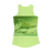 VIRGIN TEEZ Women Tank top Electric Green / XS Flying Over The World Women Performance Tank Top