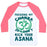 Virgin Teez  Baseball Tee Unisex Classic Baseball Tee / x-small / White/Neon Pink FOCUSING MY CHAKRA SO I DON'T KICK YOUR ASANA UNISEX CLASSIC BASEBALL TEE