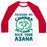 Virgin Teez  Baseball Tee Unisex Classic Baseball Tee / x-small / White/Red FOCUSING MY CHAKRA SO I DON'T KICK YOUR ASANA UNISEX CLASSIC BASEBALL TEE
