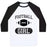 Virgin Teez  Baseball Tee Unisex Classic Baseball Tee / x-small / White/Black FOOTBALL GIRL UNISEX CLASSIC BASEBALL TEE