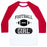 Virgin Teez  Baseball Tee Unisex Classic Baseball Tee / x-small / White/Red FOOTBALL GIRL UNISEX CLASSIC BASEBALL TEE