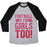 Virgin Teez  Baseball Tee Unisex Tri-Blend Baseball Tee / small / Athletic Gray / Black FOOTBALL IS FOR GIRLS TOO! (PINK) UNISEX TRI-BLEND BASEBALL TEE