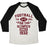 Virgin Teez  Baseball Tee Unisex Tri-Blend Baseball Tee / small / Oatmeal / Black FOOTBALL: TOO COOL FOR THE OLYMPICS SINCE 1932 UNISEX TRI-BLEND BASEBALL TEE