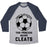 Virgin Teez  Baseball Tee Unisex Tri-Blend Baseball Tee / small / Athletic Gray / Navy FORGET GLASS SLIPPERS THIS PRINCESS WEARS CLEATS UNISEX TRI-BLEND BASEBALL TEE