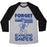 Virgin Teez  Baseball Tee Unisex Tri-Blend Baseball Tee / small / Athletic Gray / Black FORGET GLASS SLIPPERS THIS PRINCESS WEARS RUNNING SHOES UNISEX TRI-BLEND BASEBALL TEE