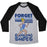 Virgin Teez  Baseball Tee Unisex Tri-Blend Baseball Tee / small / Athletic Gray / Black FORGET GLASS SLIPPERS THIS PRINCESS WEARS RUNNING SHOES UNISEX TRI-BLEND BASEBALL TEE