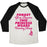 Virgin Teez  Baseball Tee Unisex Tri-Blend Baseball Tee / small / Oatmeal / Black FORGET RUNNING SHOES (TANK) UNISEX TRI-BLEND BASEBALL TEE
