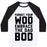 Virgin Teez  Baseball Tee Unisex Classic Baseball Tee / x-small / White/Black FORGET YOUR WOD EMBRACE THE DAD BOD UNISEX CLASSIC BASEBALL TEE