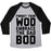 Virgin Teez  Baseball Tee Unisex Tri-Blend Baseball Tee / small / Athletic Gray / Black FORGET YOUR WOD EMBRACE THE DAD BOD UNISEX TRI-BLEND BASEBALL TEE