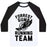 Virgin Teez  Baseball Tee Unisex Classic Baseball Tee / x-small / White/Black FORREST GUMP RUNNING TEAM UNISEX CLASSIC BASEBALL TEE