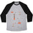 Virgin Teez  Baseball Tee Unisex Tri-Blend Baseball Tee / small / Athletic Gray / Black FREE SKI UNISEX TRI-BLEND BASEBALL TEE